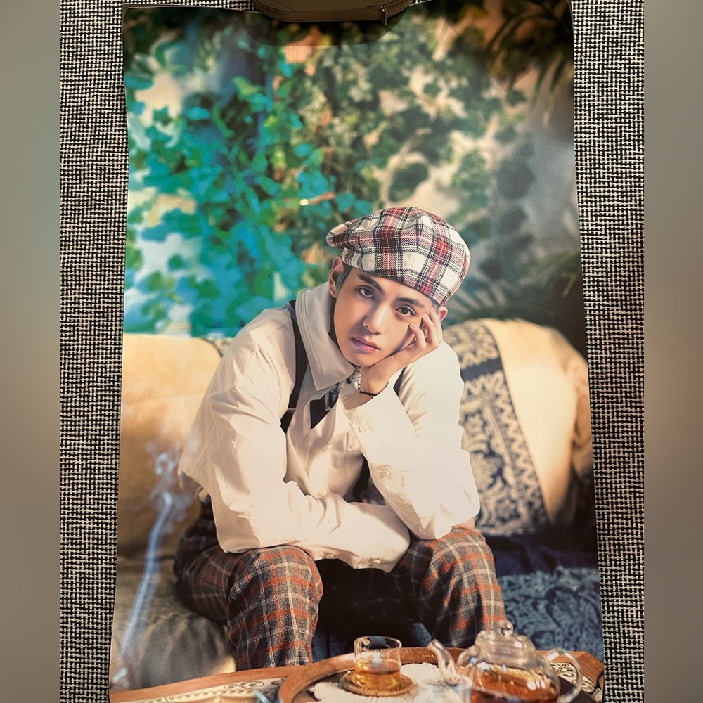 Official BTS 5th Muster Magic Shop 2019 Taehyung Tae V Rolled Poster